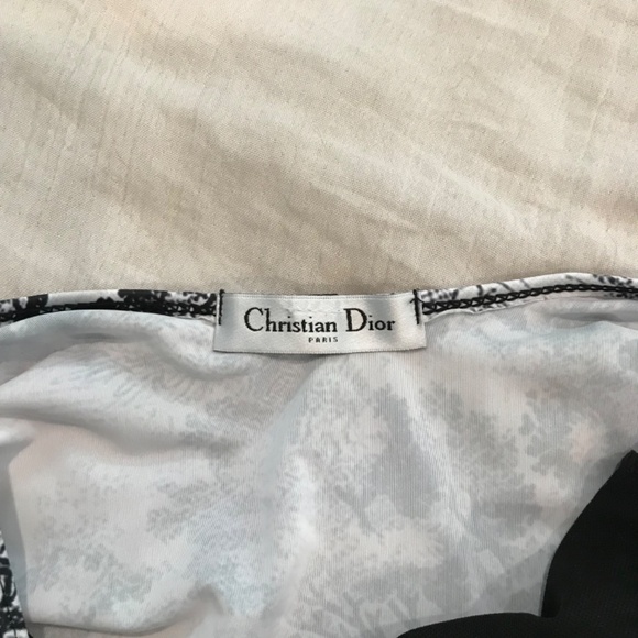 Christian Dior one piece bathing suit, pre owned - Picture 3 of 3